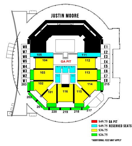 Ted Constant Center Seating Chart